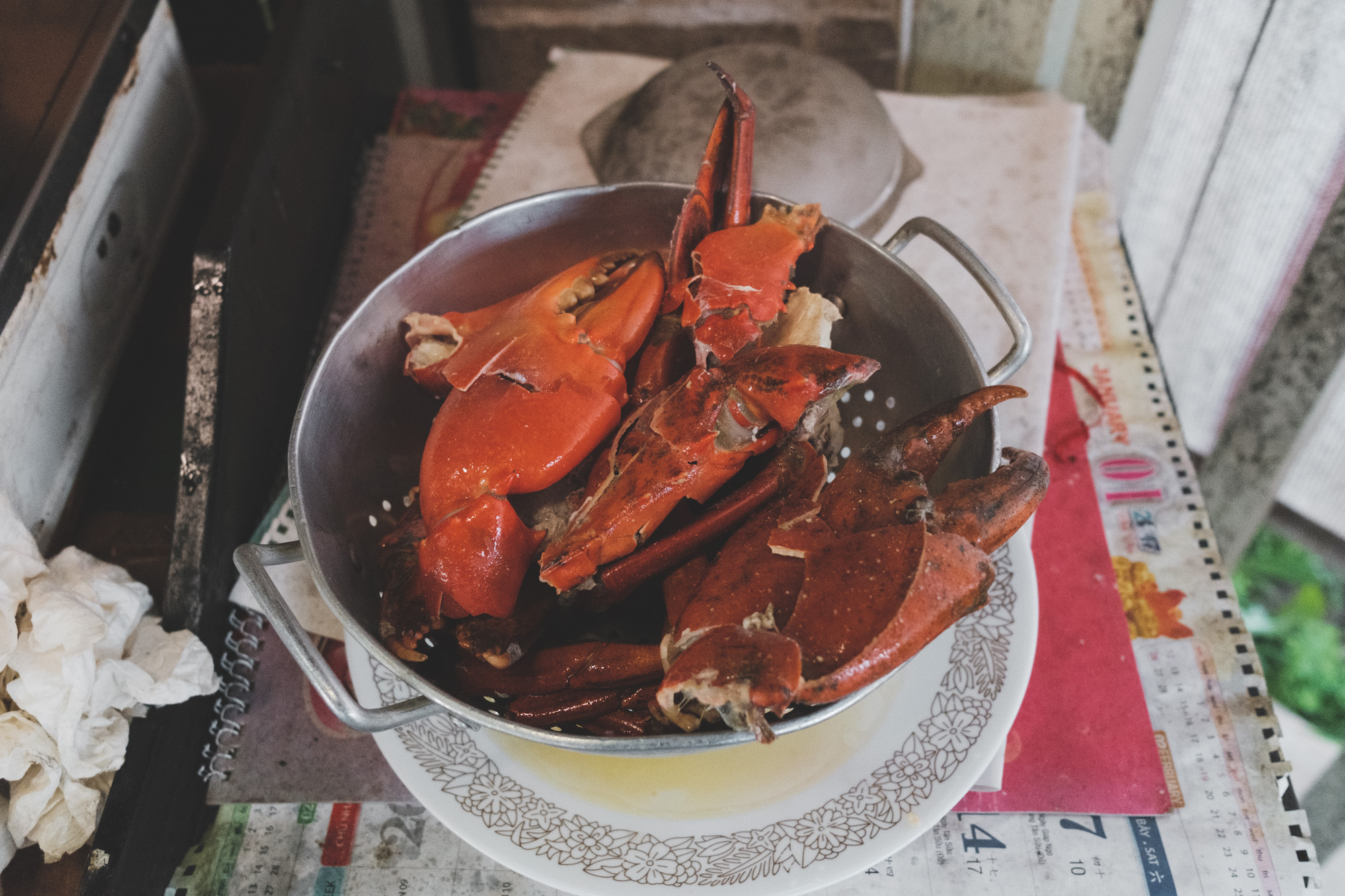 Delicious-looking Crab claws